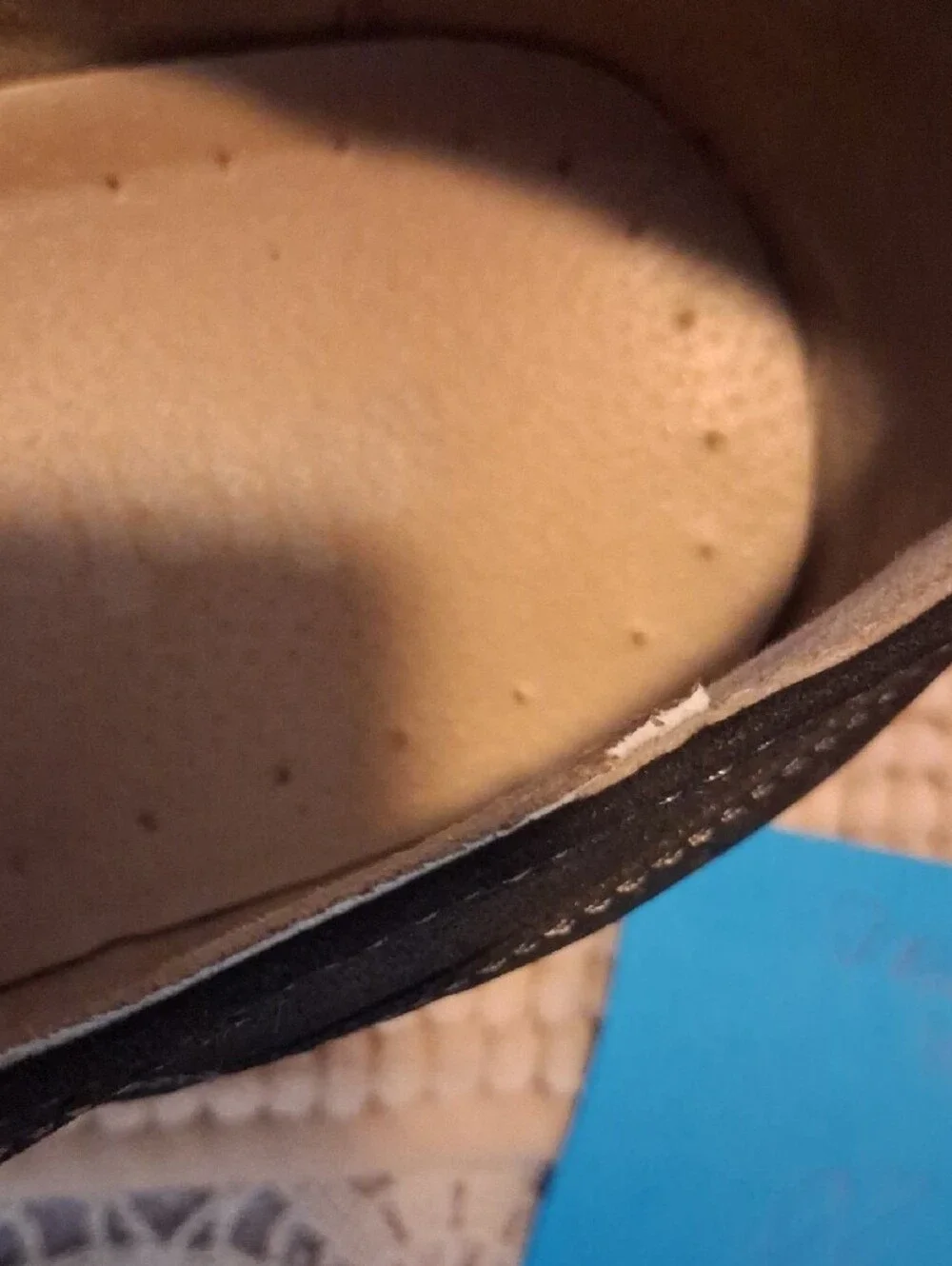Unlisted Black Brogue Wingtip Derby Shoes with Tan Welt